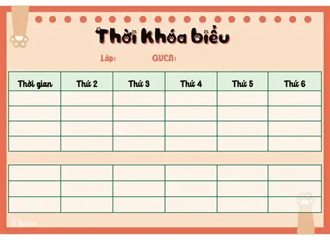 TKB số 1 áp dụng từ ngày 05/09/2025